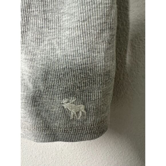 Abercrombie & Fitch Vintage Grey Lace Henley Tank Top Small ASO Elena Gilbert - Picture 4 of 6